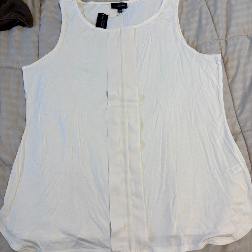 The Limited White Tank Top